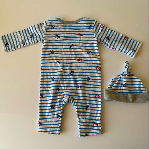 Baby Essentials one piece with matching hat size 6 months - Picture 4 of 4